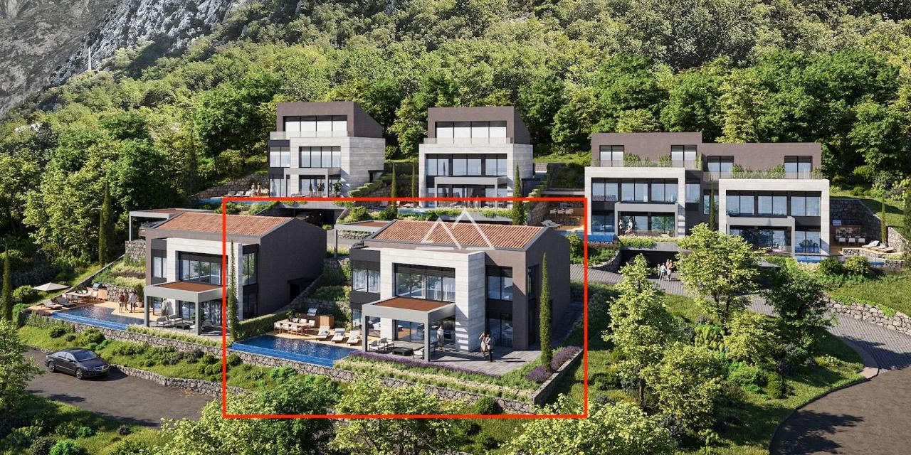 Villa in Dobrota, Montenegro, 342 m² - Foto 1