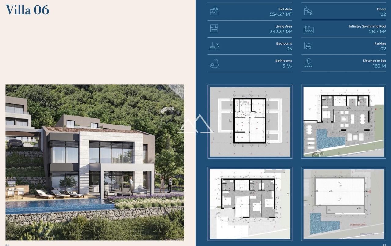 Villa à Dobrota, Monténégro, 342 m² - image 14