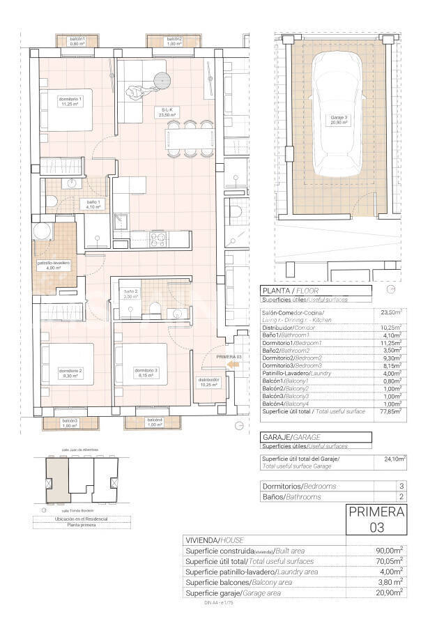Apartment in El Fondó de les Neus, Spanien, 66 m² - Foto 5