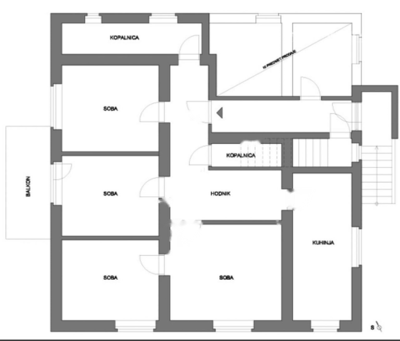 Wohnung in Ljubljana, Slowenien, 103 m² - Foto 1
