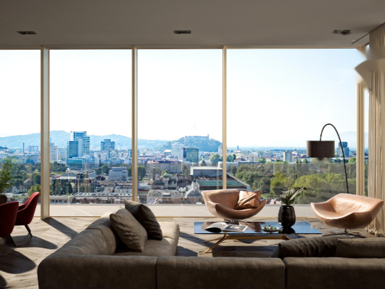Wohnung in Ljubljana, Slowenien, 310 m² - Foto 1