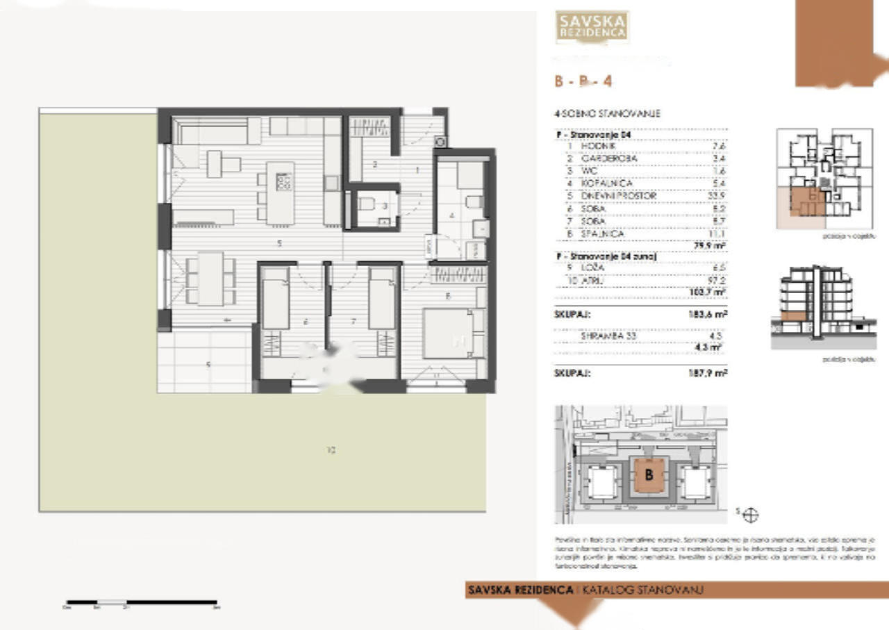 Appartement à Ljubljana, Slovénie, 86 m² - image 2
