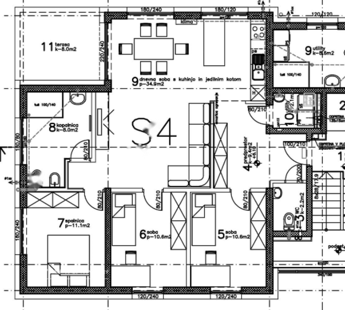 Piso en Liubliana, Eslovenia, 109 m² - imagen 5