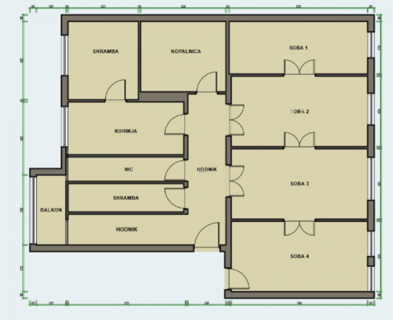 Wohnung in Ljubljana, Slowenien, 239 m² - Foto 11