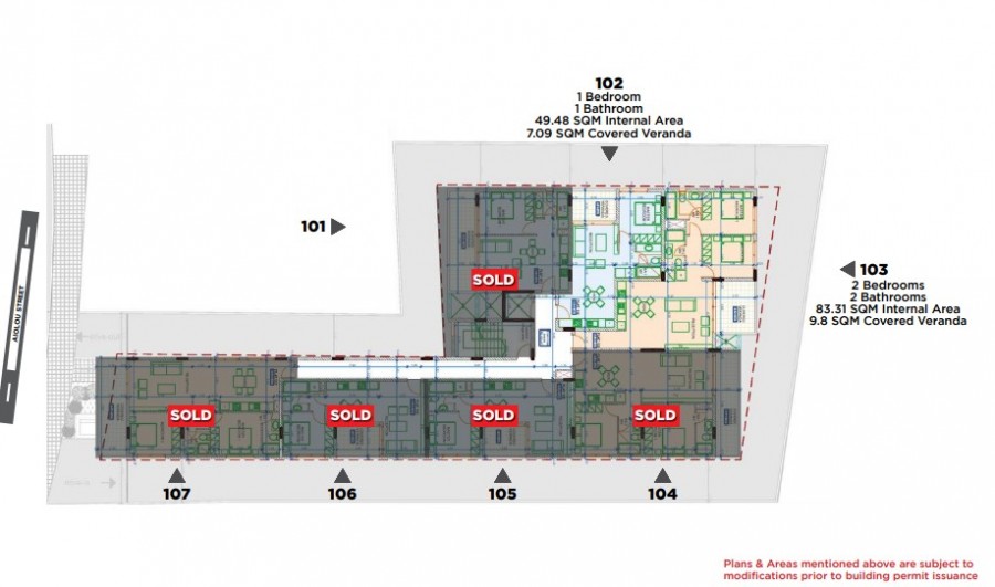 Apartamento en Lárnaca, Chipre, 92 m² - imagen 6