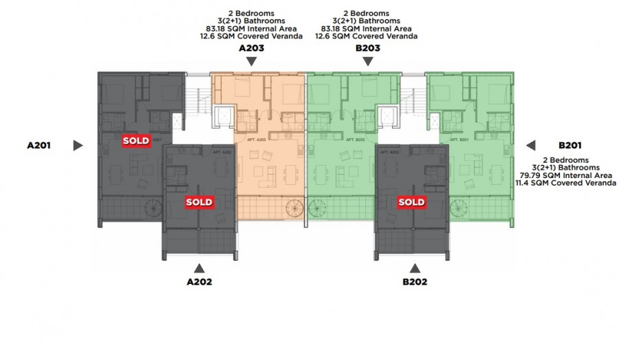 Penthouse in Larnaka, Zypern, 95 m² - Foto 13
