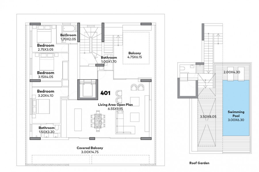 Penthouse in Limassol, Cyprus, 195 m² - picture 18