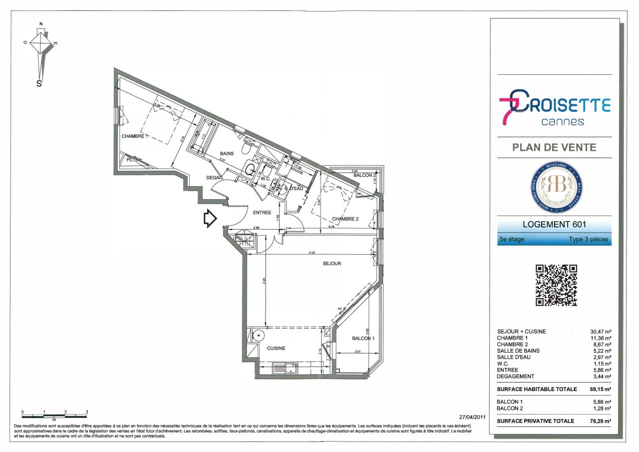 Piso en Cannes, Francia, 68 m² - imagen 10