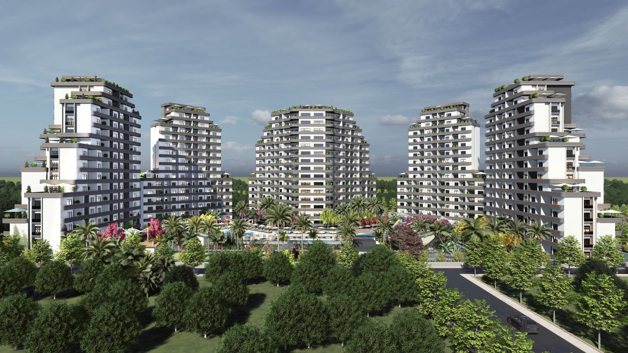 Apartment in Mersin, Türkei, 50 m² - Foto 1