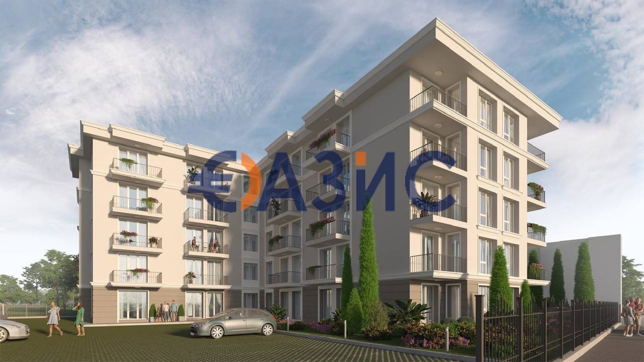 Apartamento en Nesebar, Bulgaria, 37 m² - imagen 1