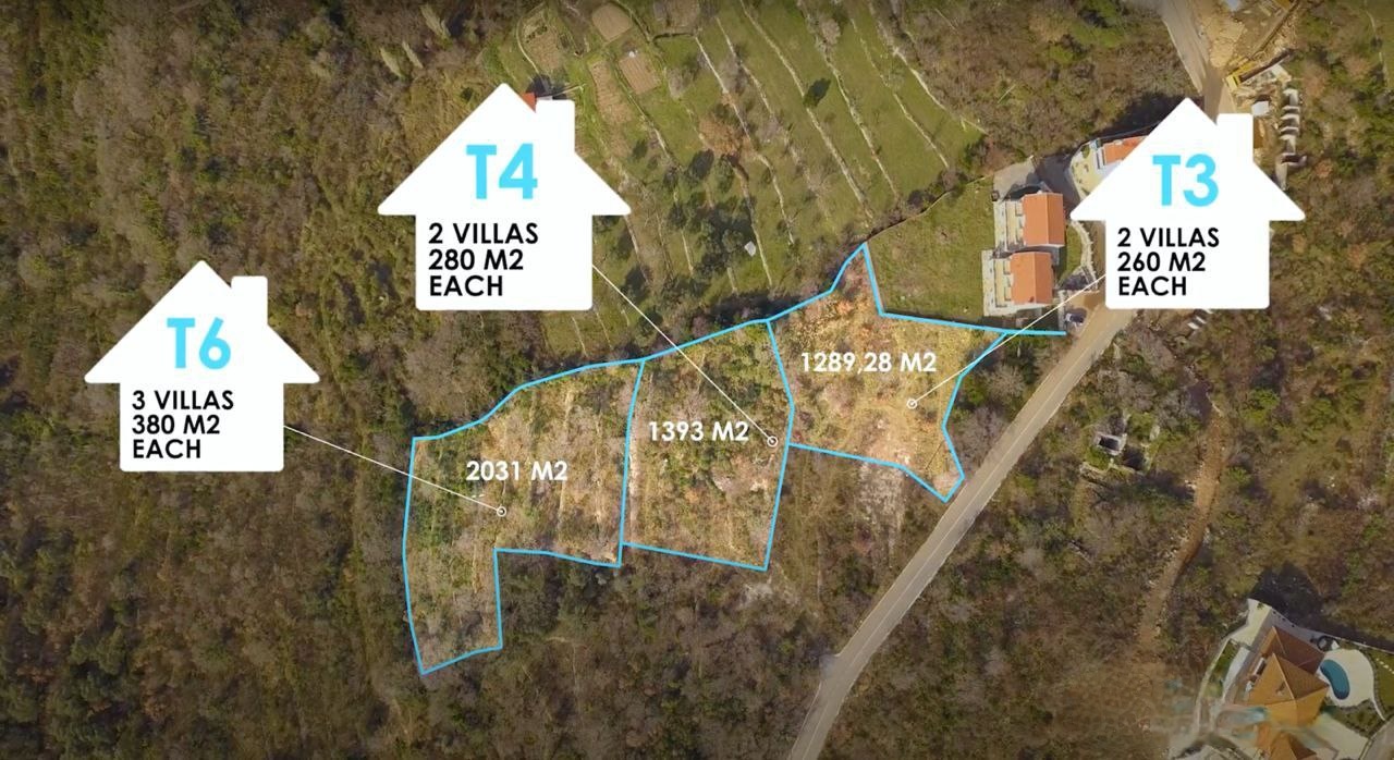 Terreno a Blizikuce, Montenegro, 1 289 m2 - foto 1
