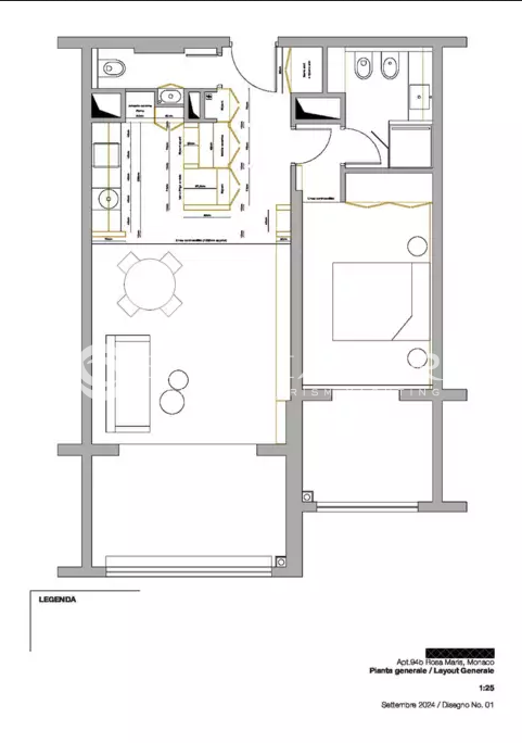 Appartement à Monaco, Monaco, 70 m² - image 10
