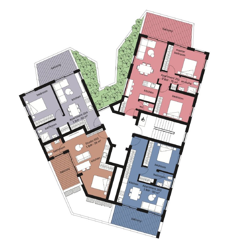 Appartamenti a Limassol, Cipro, 65 m² - foto 14