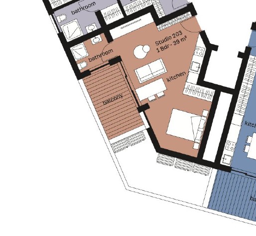 Studio in Limassol, Cyprus, 48 m² - picture 15