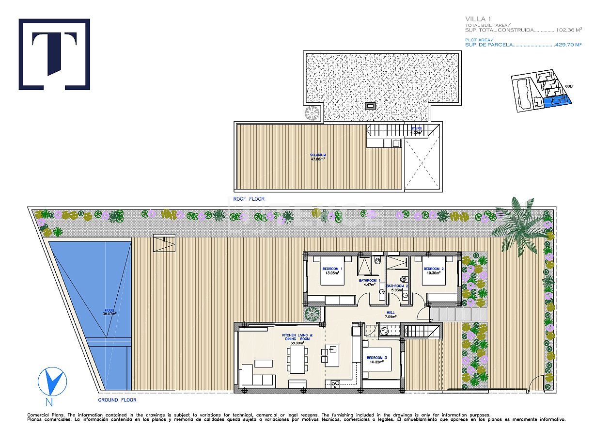 Villa a Los Alcazares, Spagna, 151 m² - foto 9