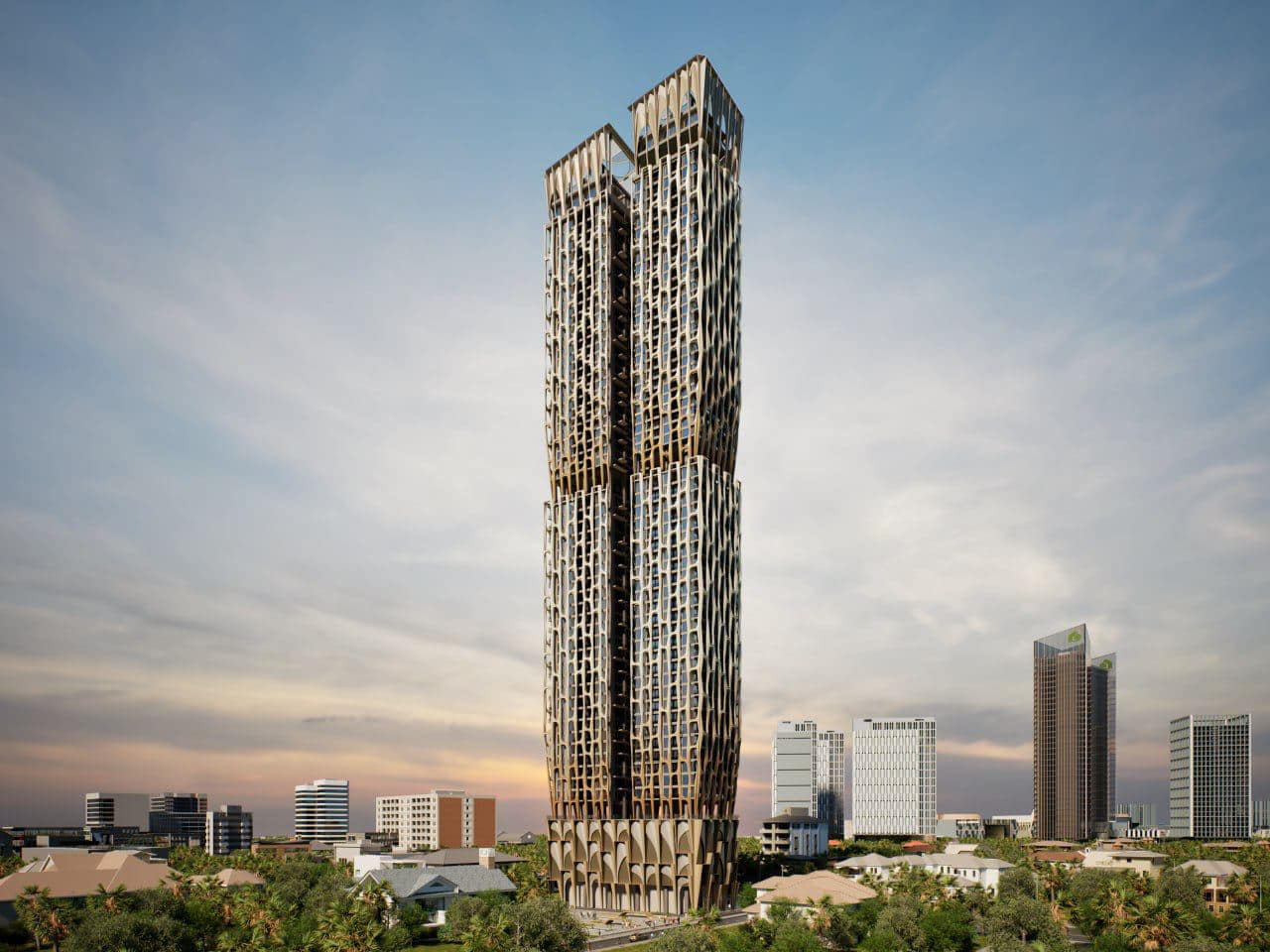 Wohnung in Phnom Penh, Kambodscha, 60 m² - Foto 1