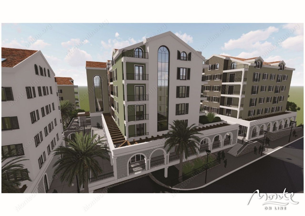 Apartamento en Tivat, Montenegro, 61 m² - imagen 1