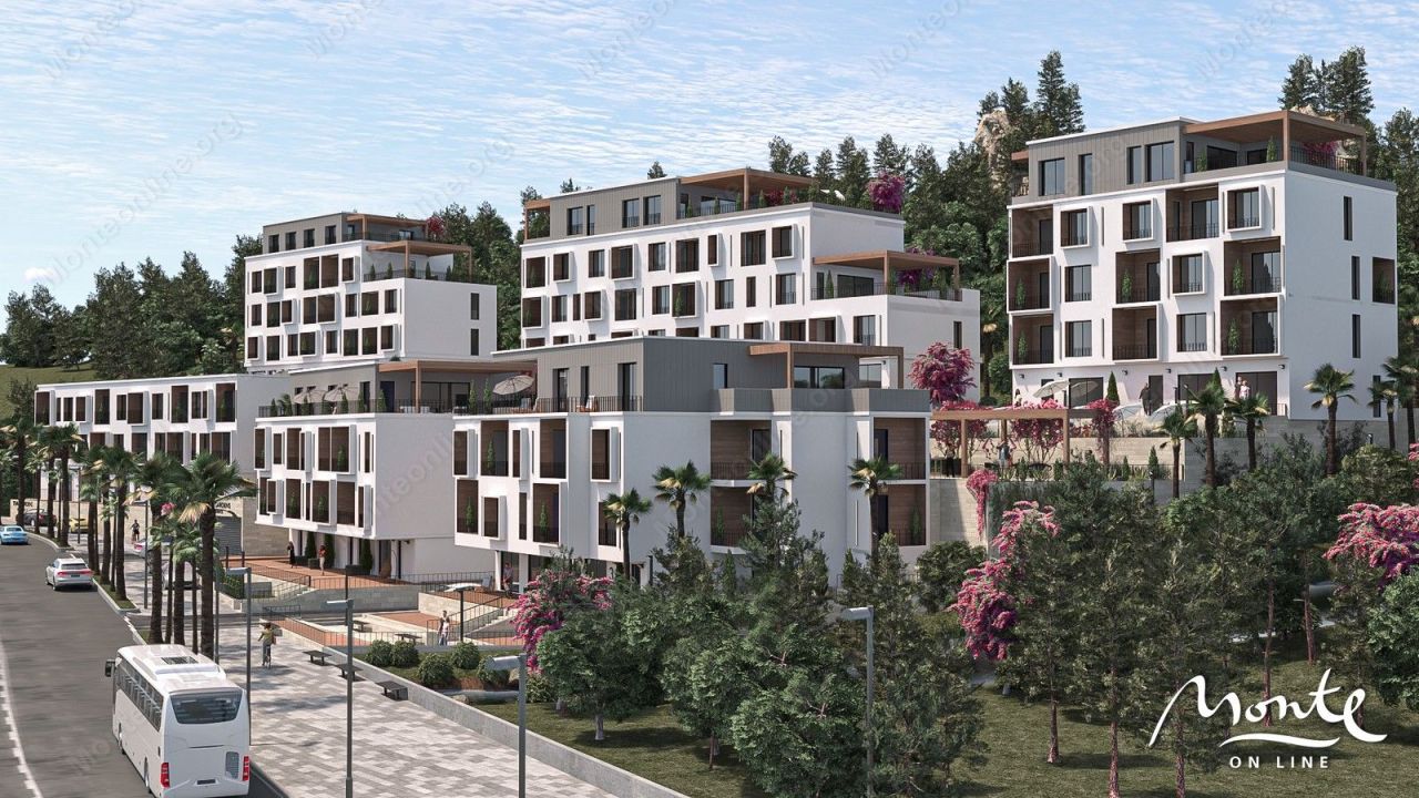 Apartment in Tivat, Montenegro, 43 m² - picture 1