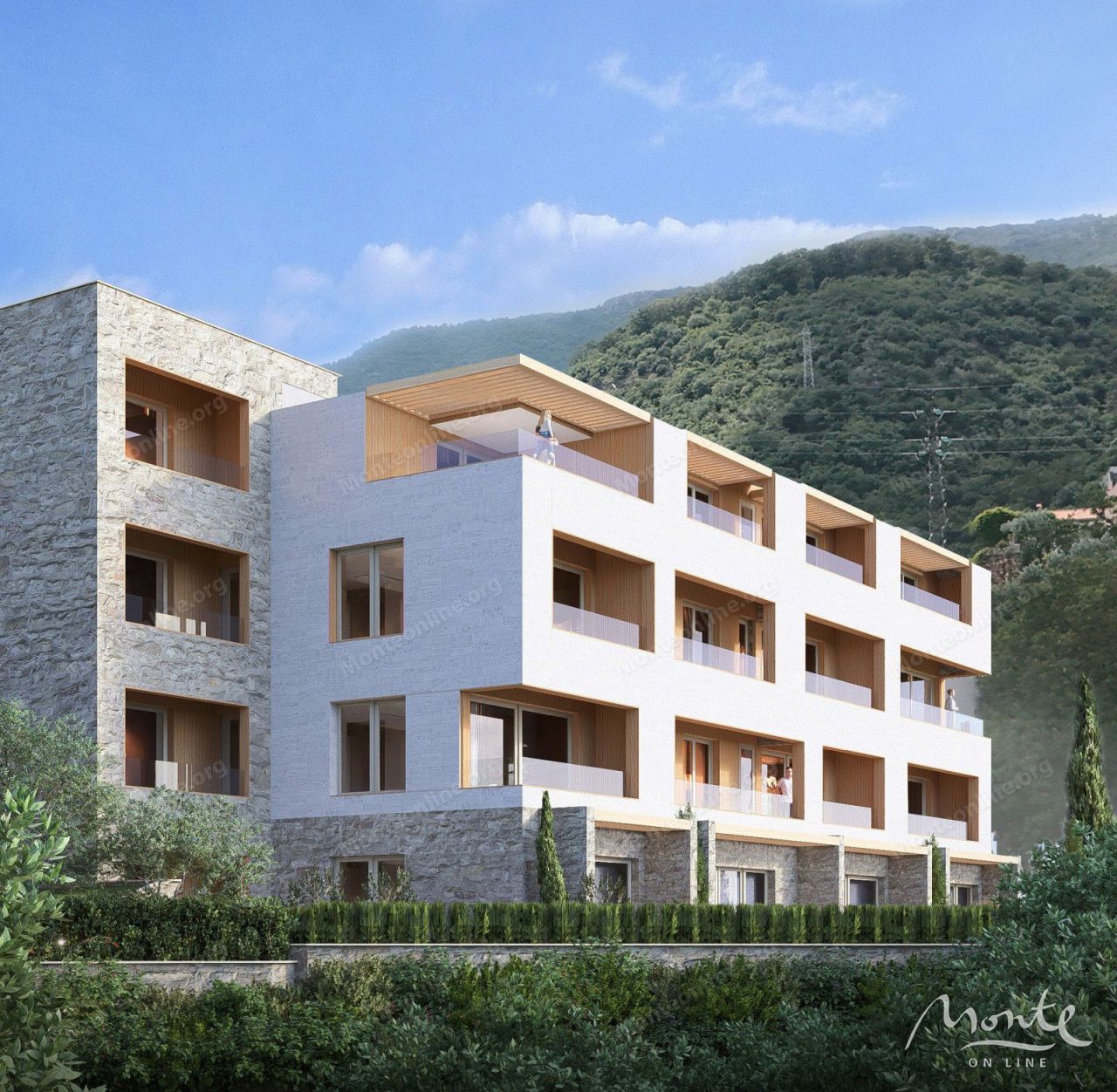 Appartement à Przno, Monténégro, 77.36 m² - image 2