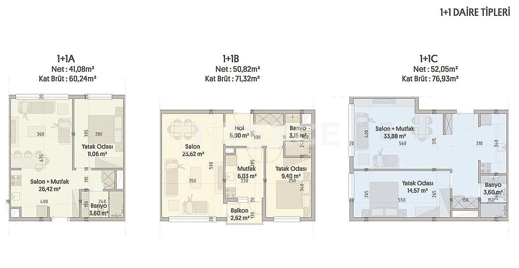 Apartment in Istanbul, Türkei, 60 m² - Foto 14