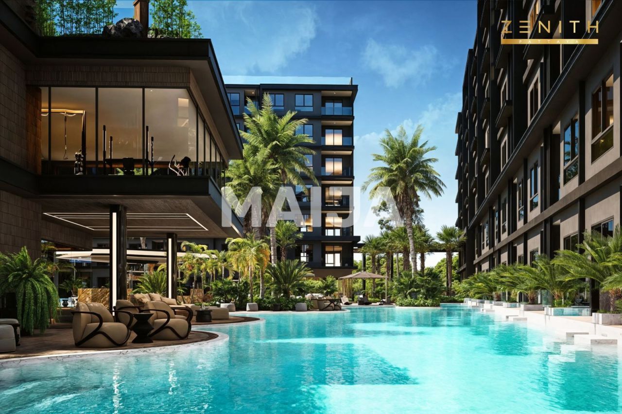 Apartment in Pattaya, Thailand, 30 m² - Foto 4