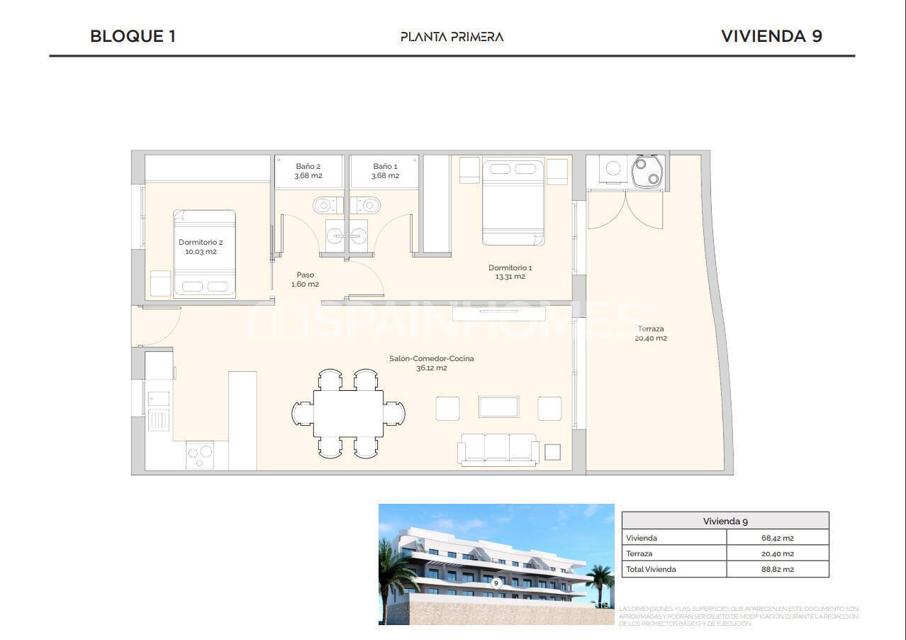 Appartement à Finestrat, Espagne, 100 m² - image 18