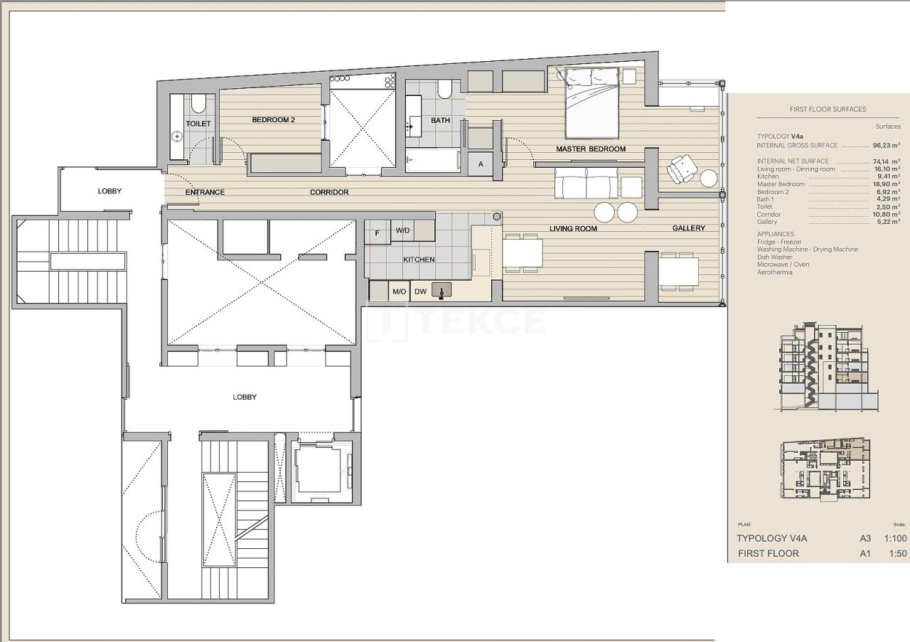 Apartment in Barcelona, Spain, 58 m² - picture 15