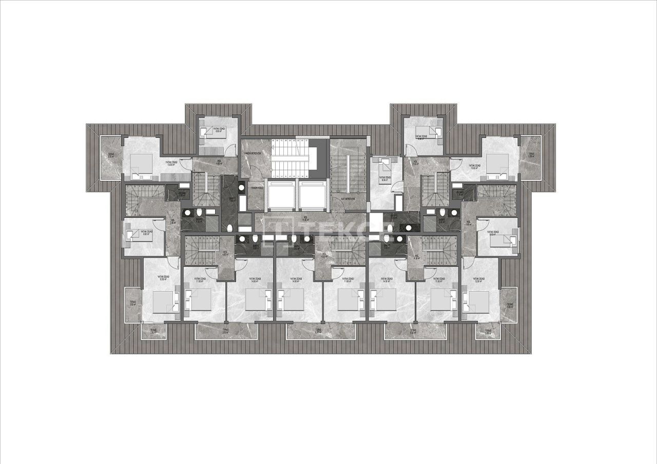 Apartment in Alanya, Türkei, 62 m² - Foto 15