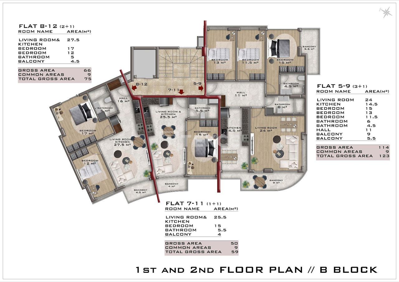 Apartment in Alanya, Turkey, 115 m² - picture 18