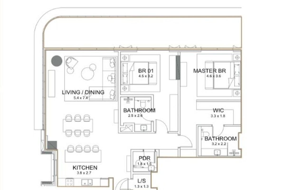 Apartment in Dubai, VAE, 176 m² - Foto 11