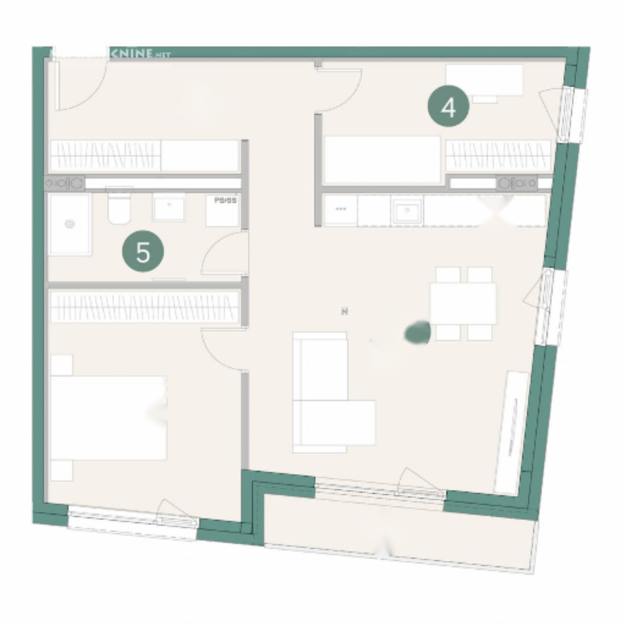 Appartement à Ljubljana, Slovénie, 78 m² - image 7