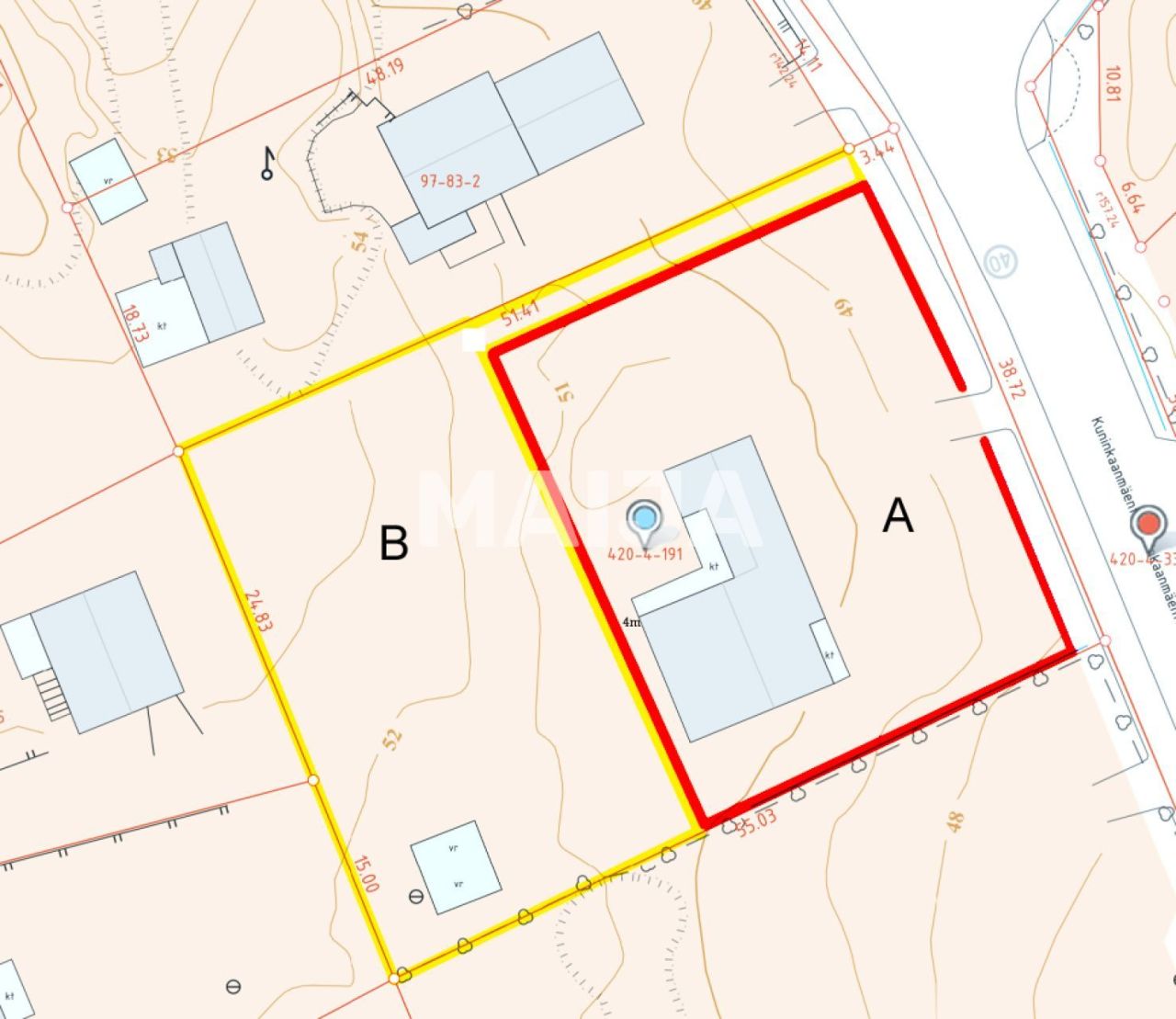 Terreno en Vantaa, Finlandia, 2 180 m² - imagen 3