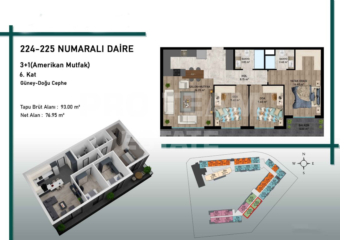 Appartamento a Antalya, Turchia, 66 m² - foto 10