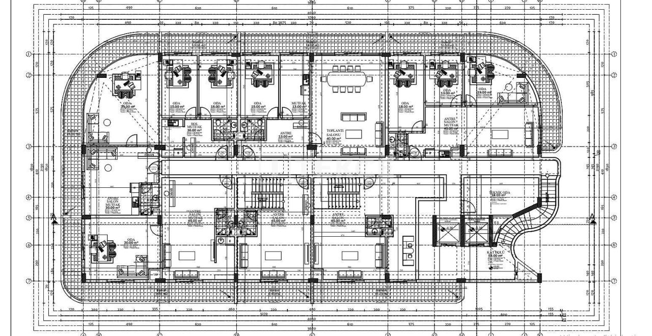 Geschäft in Alanya, Türkei, 92 m² - Foto 1