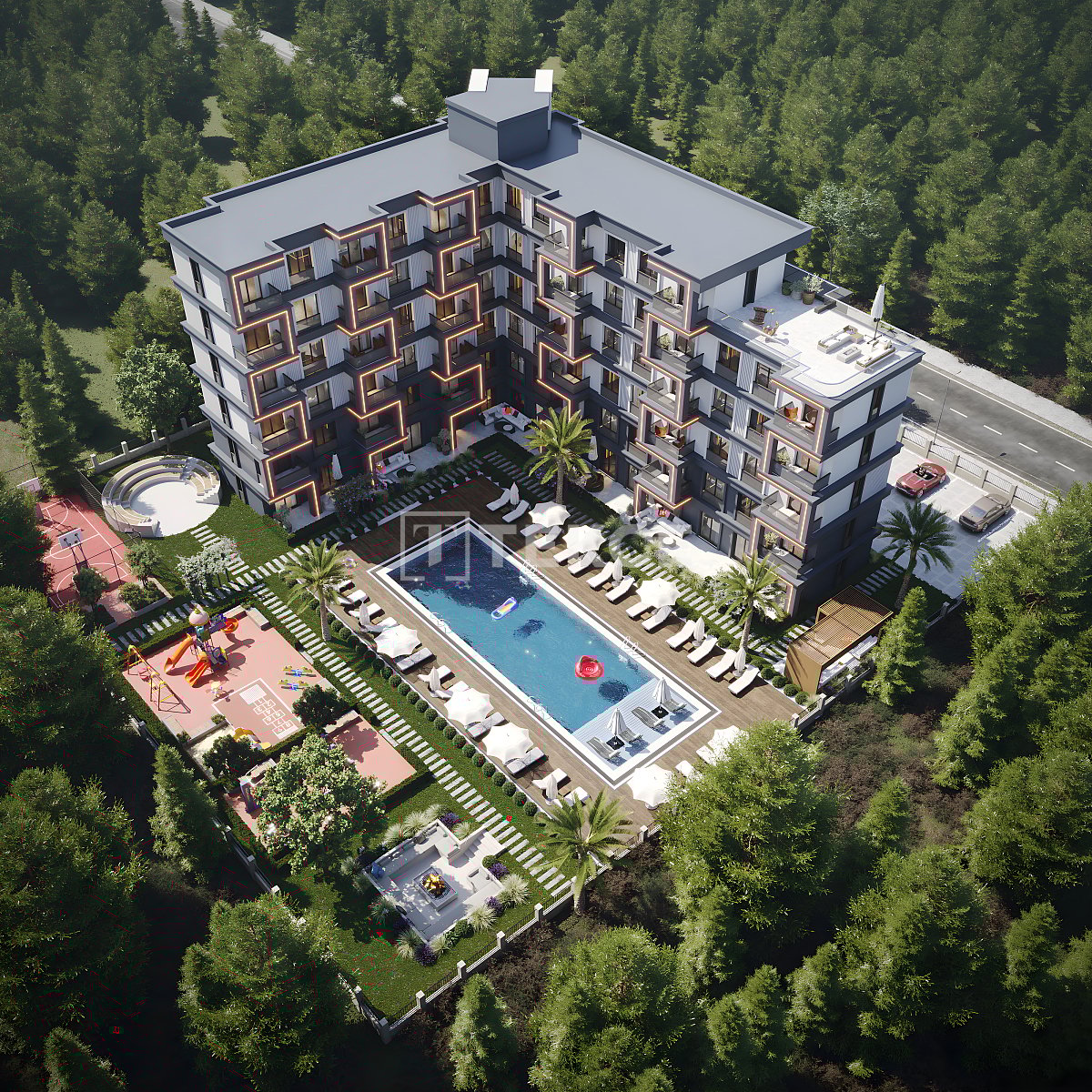 Appartement à Antalya, Turquie, 54 m² - image 1