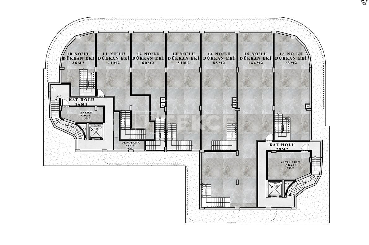 Oficina en Alanya, Turquia, 247 m² - imagen 9