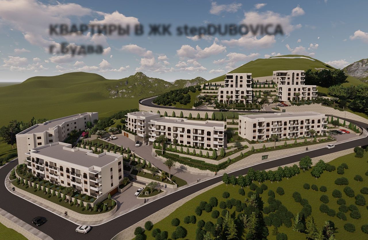 Wohnung in Budva, Montenegro, 49.86 m² - Foto 1