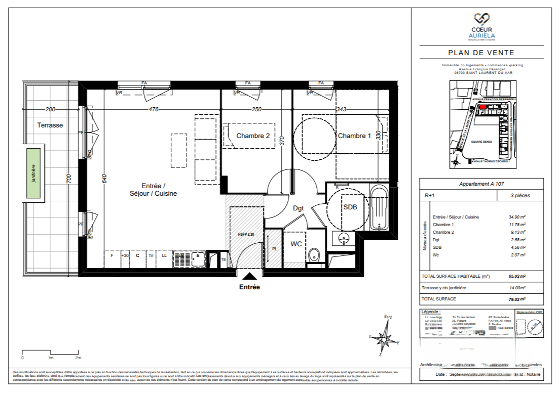 Piso en Saint-Laurent-du-Var, Francia, 65 m² - imagen 5