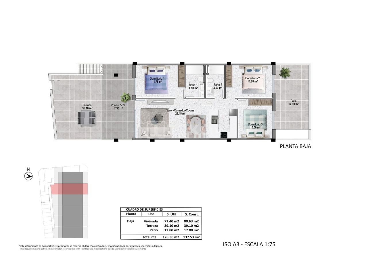 Appartement à Pilar de la Horadada, Espagne, 138 m² - image 14