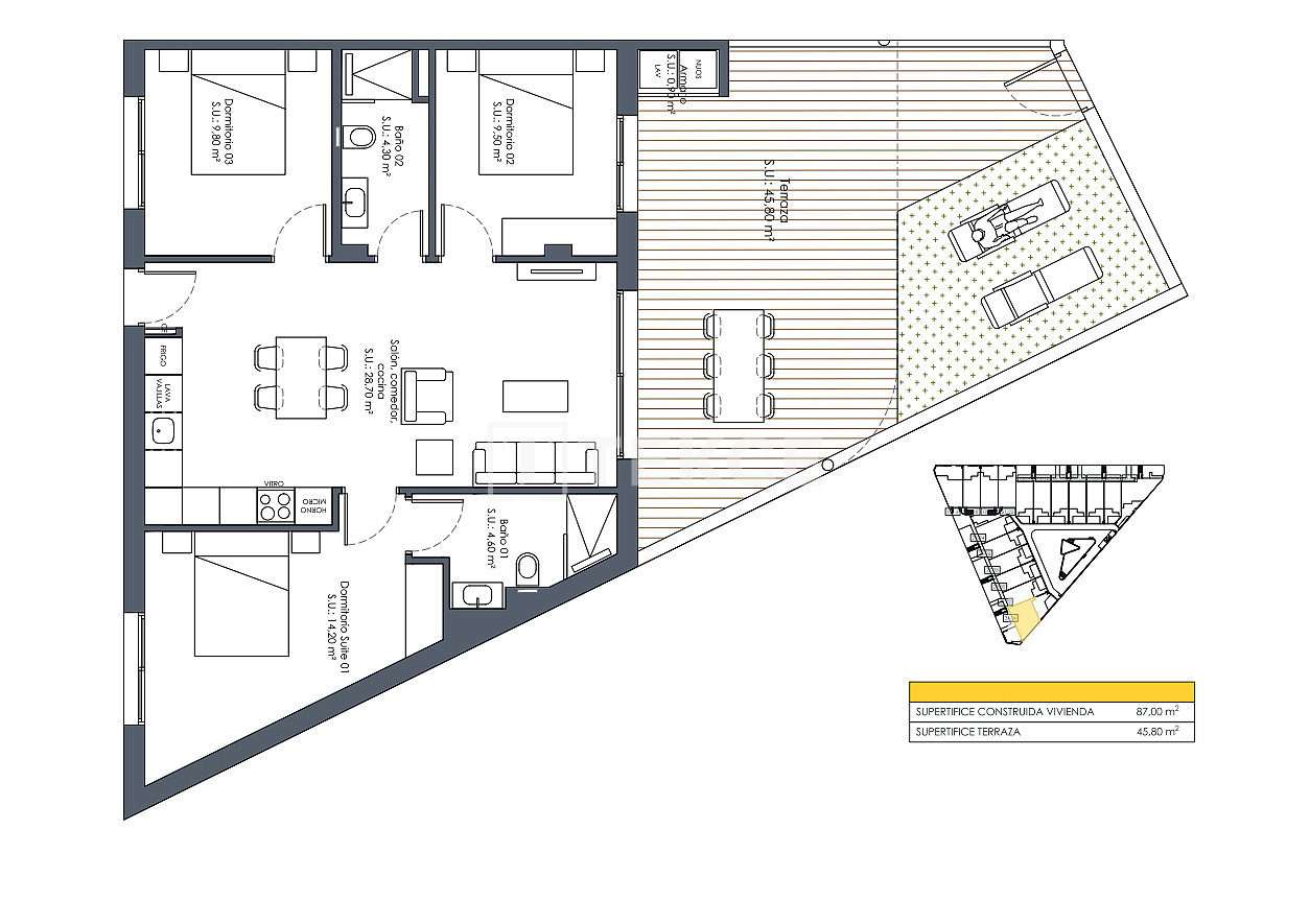 Apartamento en San Fulgencio, España, 132 m² - imagen 15