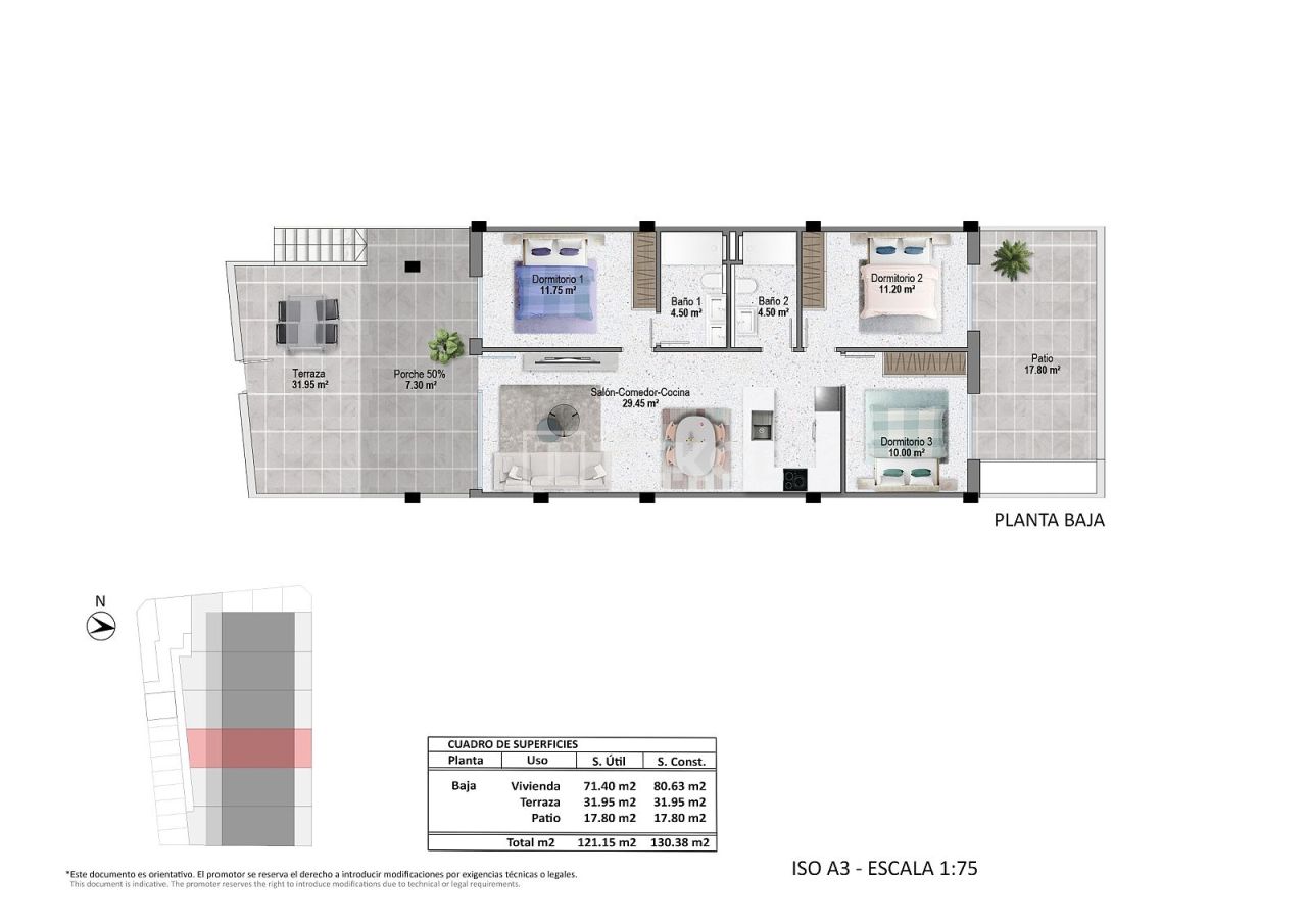 Penthouse à Pilar de la Horadada, Espagne, 165 m² - image 16