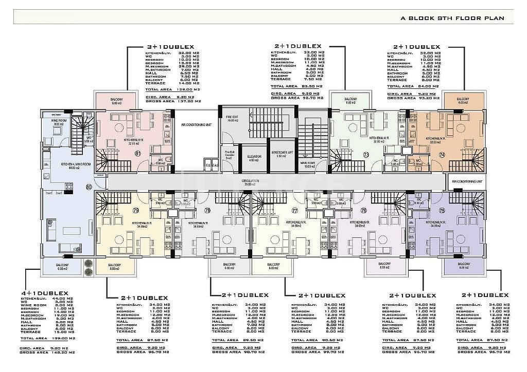 Apartamento en Alanya, Turquia, 65 m² - imagen 16