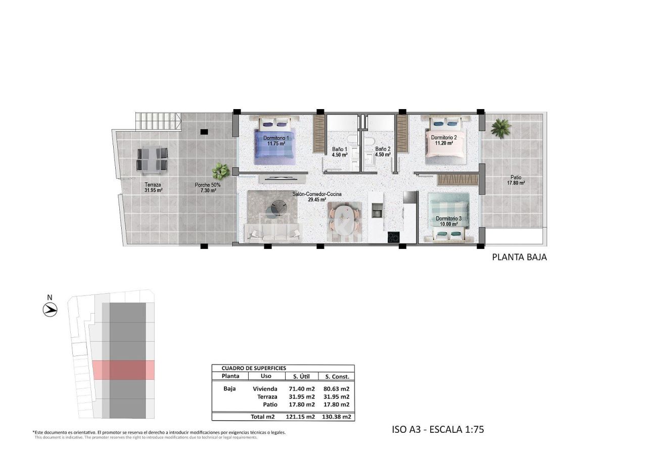 Appartement à Pilar de la Horadada, Espagne, 138 m² - image 16