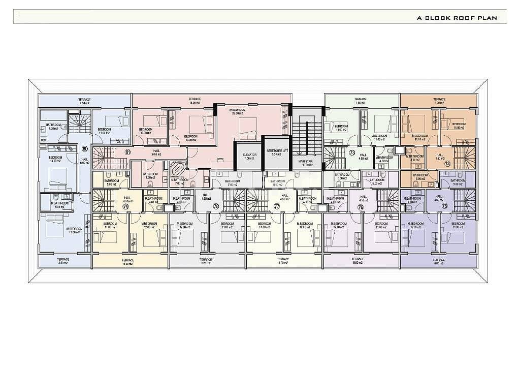 Attico a Alanya, Turchia, 115 m² - foto 17