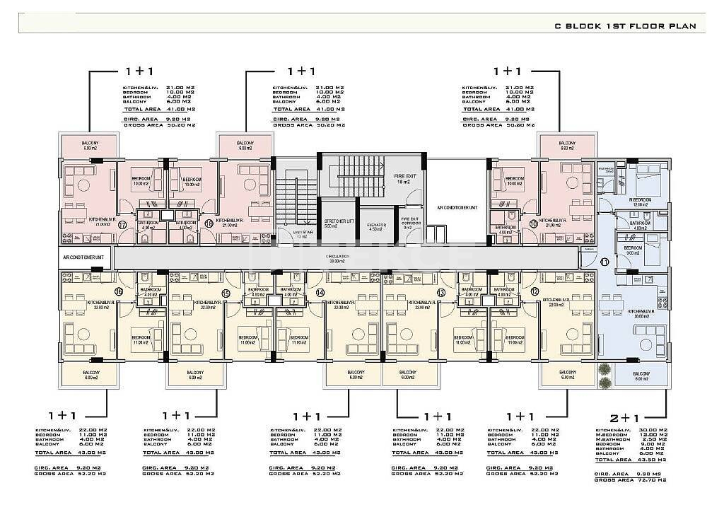 Attico a Alanya, Turchia, 115 m² - foto 18