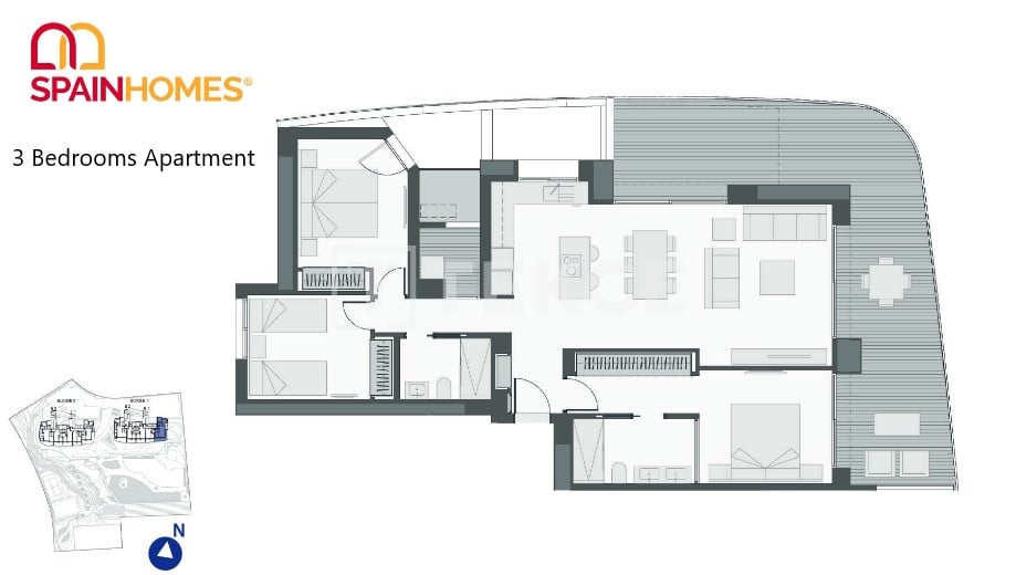 Apartment in Benidorm, Spanien, 135 m² - Foto 18