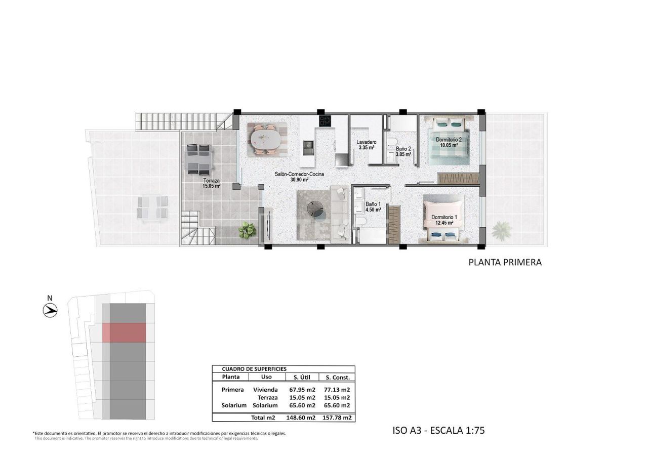 Penthouse à Pilar de la Horadada, Espagne, 165 m² - image 19
