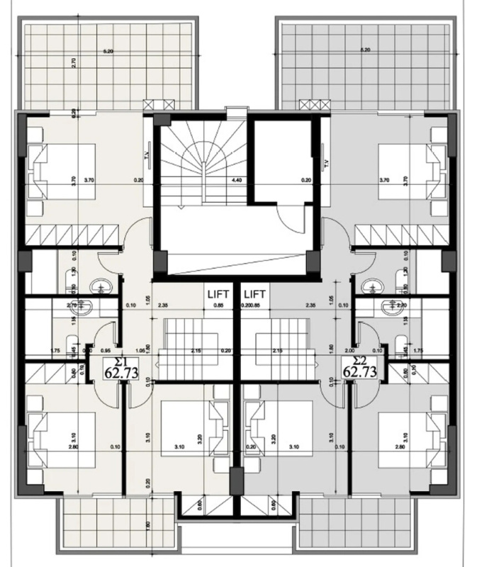Casa adosada en Atenas, Grecia, 127 m² - imagen 11