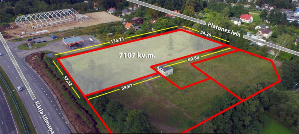 Grundstück in Riga, Lettland, 14 385 m² - Foto 3