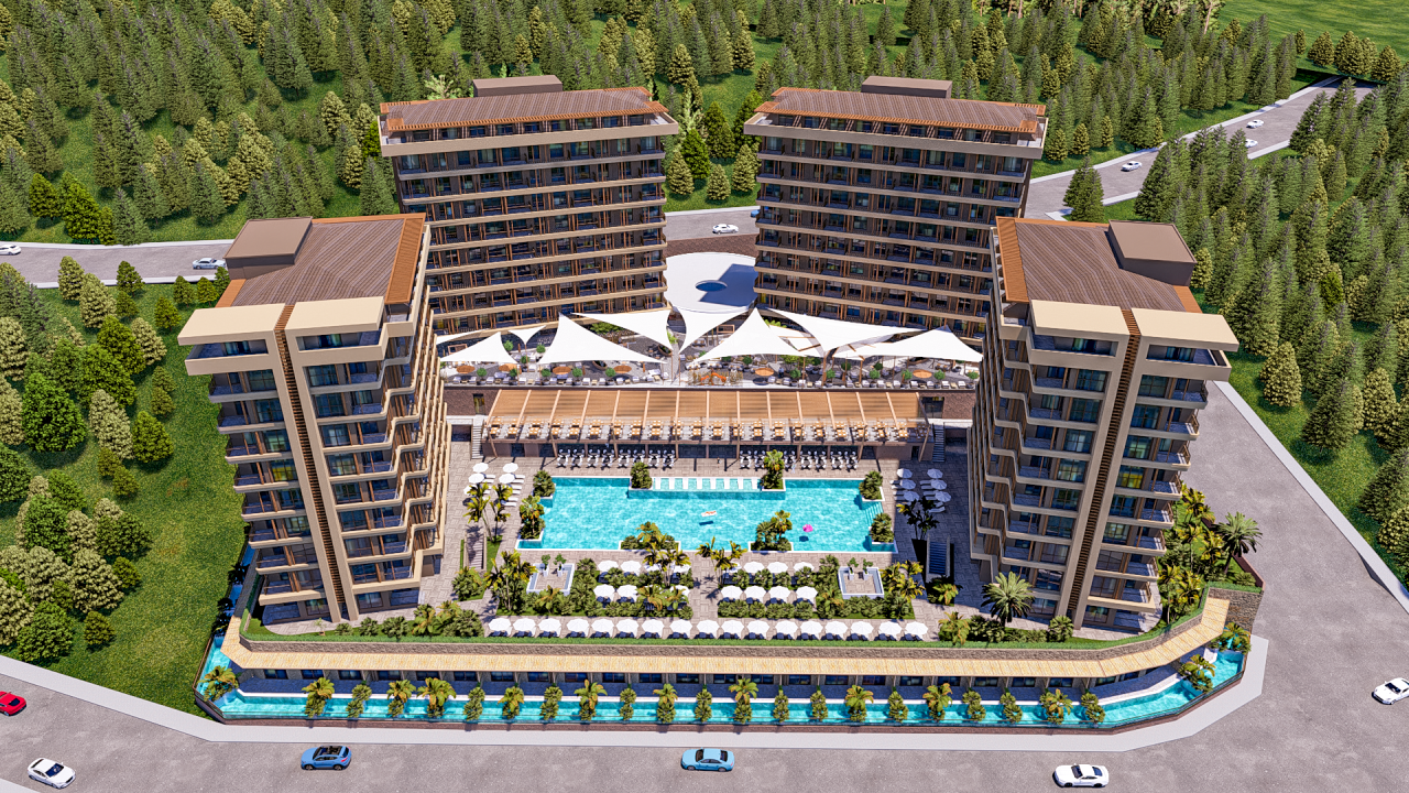 Apartment in Okurcalar, Turkey, 67 m² - picture 2